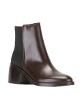 elasticated detailing ankle boots