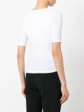 ruched front T-shirt