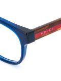tortoiseshell arm square glasses