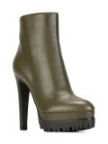 high heel booties