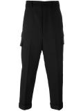 cropped cargo trousers