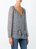 semi sheer blouse