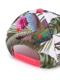 Tropical print cap