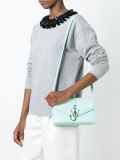 logo plaque shoulder bag