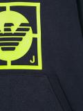 neon logo hoodie
