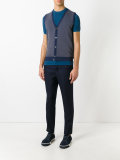 sleeveless cardigan