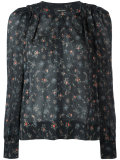 floral print blouse