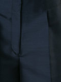 wide-legged cropped trousers