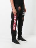multiple prints sweatpants