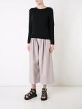 pleated elongated tale jumper