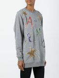 embellished oversized sweatshirt