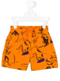 print swim shorts