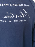 logo hooded sweatshirt