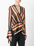 striped blouse