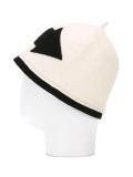 arrow motif beanie
