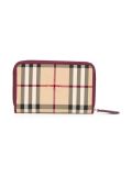 Horseferry Check compact wallet
