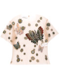 Mariposa Garden网纱上衣
