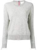 zipped cuffs jumper