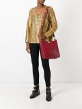 chain detailed cardigan