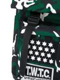 camouflage print backpack