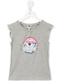 spider print T-shirt 