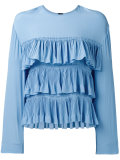 ruffle blouse