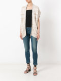 studded shortsleeved cardigan