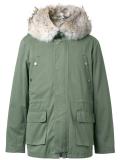 padded hooded jacket
