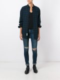 checked long sleeve shirt