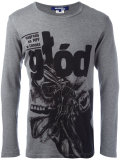 printed longsleeved T-shirt 
