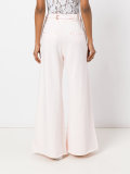 rope belt palazzo pants