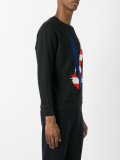 appliqué bunny sweatshirt 
