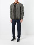 gathered ankle chinos