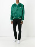 raglan sleeve bomber jacket