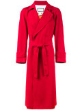 reversible embroidered coat