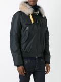 fur trim hood jacket 