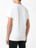 striped safety pin T-shirt