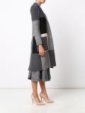 panelled coat