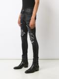 distressed skinny jeans