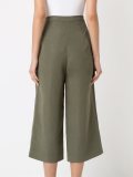 high-waisted culottes