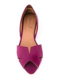 panelled ballerinas