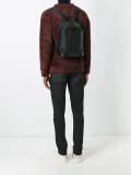 logo print backpack
