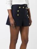 high-waisted shorts