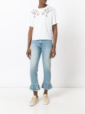 eyelet detail top