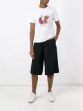 rooster print T-shirt