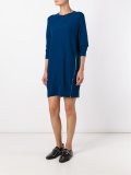 zip hem sweater dress