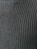 ribbed detail jumper 