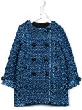 textured jacquard coat 