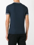 contrast trim T-shirt 