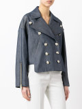 denim military jacket